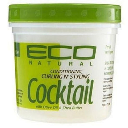 Eco Natural Curl N Styling Cocktail With Olive Oil And Shea Butter