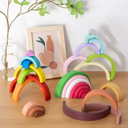 🌈 ARC-EN-CIEL EMPILABLE EN BOIS